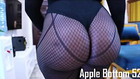 bubble butt wanted to ride me, uh, then took backshots with cum on ass, ya know