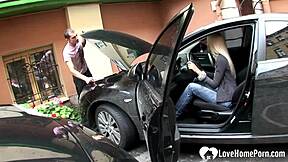 Hot Blonde's Tight Ass Gets Demolished in Hardcore Fuck.