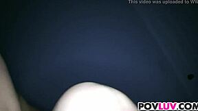 Petite carter cruise gets intensely drilled by monster cock in pov