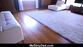 stepdaughter loves fucking stepdad in her pussy submissived