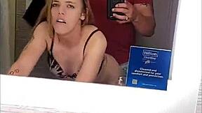 i fucked this tiny petite young freshman i met at the town club in the hotel bathroom