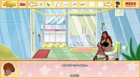 Brunette MILF in Milftoon Drama Bangs Daughter’s Boyfriend Hard.