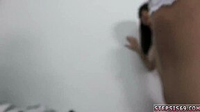 uh, teen striptease for ass first time, like, family competition got too real!