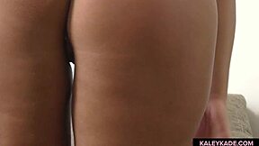 Horny teen fingering her tight pussy?