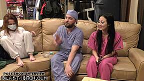 Can Blaire Celeste handle the jizzcasso blast from Doctor Tampa on Blastabitchcom?