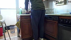 She Was So Horny and Loves Fucking in the Kitchen