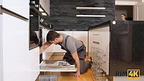 Worship My Ass In Heels, Handyman!