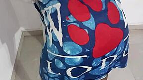 Teen dances for stepdad, gets her wet pussy fucked in POV