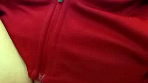 wow! petite brunette pisses showing open pussy and big tits!