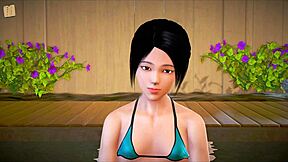 in my new family, the brunette says, 'let's fuck with this big cock in my ass.'