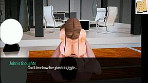 Intense Erotic Game with Teen in My New Family Series