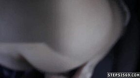 red lingerie teen, my first big cock experience!