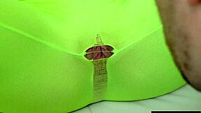 we're just stretching, but jessie saint got drilled by step bro! 😲