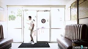 Teen seduced and had sex with her old teacher in taboo encounter with rough action