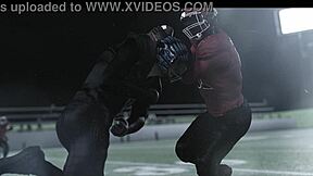 Football Match Chains Move Excitingly