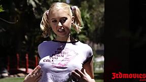 Young 18+ Blonde Chloe Couture Craves More Big Cock After Ass Fucking