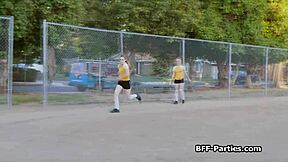 yo, pantsing the trainer sparked a crazy foursome