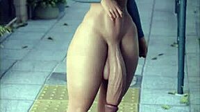 i tried this jerk off challenge with 3d futa girls on phone, metronome edition