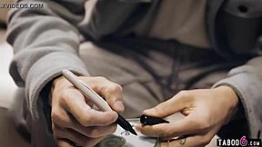 Naive virgin Dixie Lynn fucked hard by solo artist! Petite blonde rides cowgirl