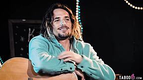 Naive virgin Dixie Lynn fucked hard by solo artist! Petite blonde rides cowgirl