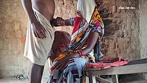 bangladeshi desi bent over for blowjob on bed