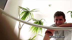 she feels so horny with two fingers in her butt