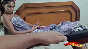 In this story, my skinny stepdaughter engages in age play, pretending to be the slutty teen.