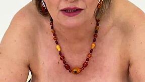 gill ellis teases with dildo and big tits instructions