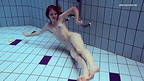 Tiny ass babe Nastya in tight dress