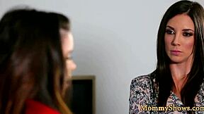 Is That Big Tits Stepmom Fingering The Cheerleader?