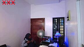 Big Ass Ebony Needs Office Satisfaction 😏