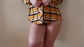 young big ass girl masturbates in homemade video for you