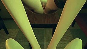 overwatch xxx porn parody - kiriko gets animated in hard sex anime hentai