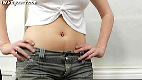 18-Year-Old Teen with Huge Natural Big Tits 😍