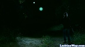 tattooed lesbian sweeties pussylicking nicely with their tongues deep inside each other?