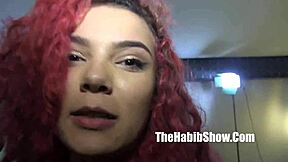 lucy belle, newbie teen, takes on rome major's big black cock