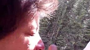 petite latina struggles with monster cock, swallows every drop