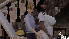 uhh, these thick milfs takin dick all weekend in mansion, so hottt!