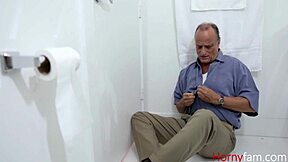 i'm cooking in stepmom's pussy while stepdad's locked