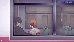 futaba sakura and ann takamaki fuck ren amamiya in persona 5 hentai