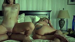 Stepteen throats monster cock