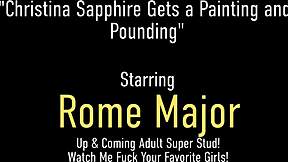 Christina Sapphire enjoys big dick.