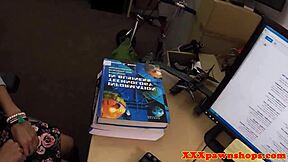 pawnshop teen sucks dick then rides