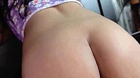 Petite latina teen 18+ rides cock hard in homemade video