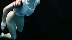 andrejka swims naked in the pool, wow! 🏊‍♀️