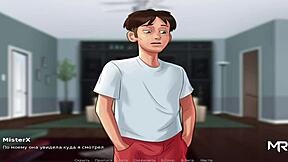 Mature Lady Masturbates In Summertime Saga!