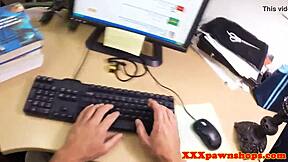pawnshop teen sucks dick then rides
