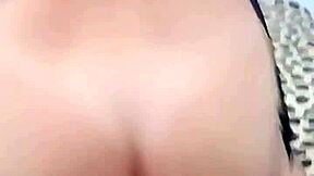 Young girl shows off to lover in leaked video