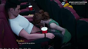 Hey, check this 18yo redhead giving a public blowjob and creampie at the cinema!