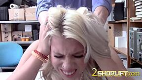 hot blonde chanel gets tricked into sex